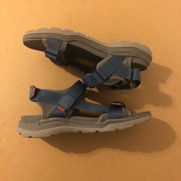 EARTH ORIGINS Sandals Men's Size 9 Blue Bostonian Bowen Sport Hook & Loop - Picture 9 of 11